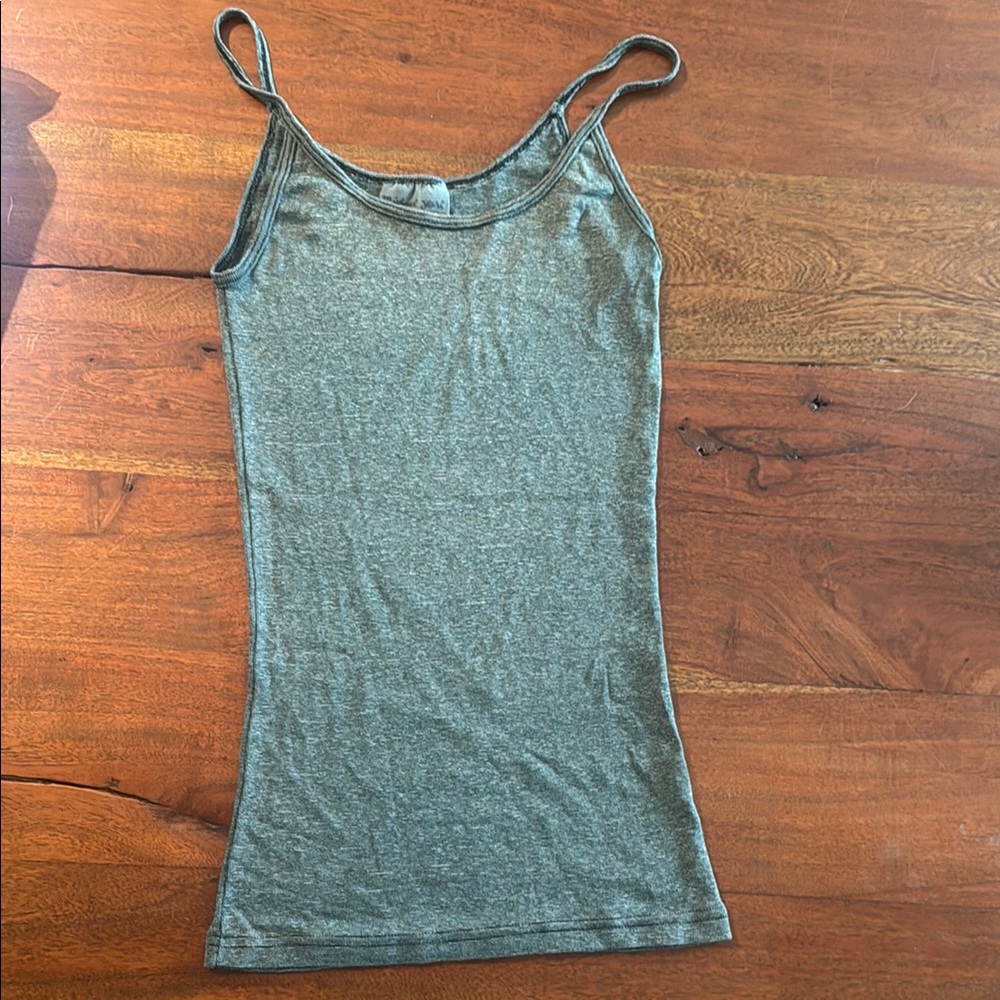 Michael Stars Women's Olive Green Tank Top